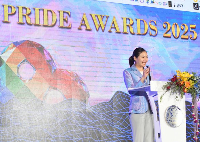 รมต.จิราพร มอบรางวัล “Bangkok Pride Awards 2025” เชิดชูเกียรติบุคคลและองค์กร ที่ร่วมขับเคลื่อนความเท่าเทียม