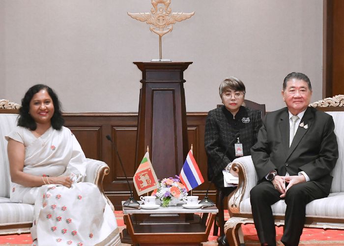 ​รองนายกฯ ภูมิธรรม หารือเอกอัครราชทูตศรีลังกาฯ กระชับความสัมพันธ์ เสริมสร้างความร่วมมือด้านความมั่นคงและอุตสาหกรรมป้องกันประเทศ