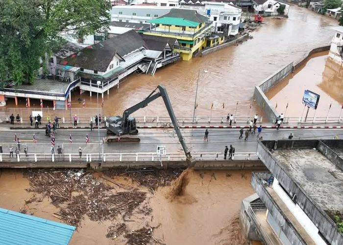 เชียงราย ฝนตกหนัก หลายชุมชนริมแม่น้ำสายน้ำท่วม ทุกหน่วยงานลงพื้นที่ช่วยเหลือประชาชนเต็มที่