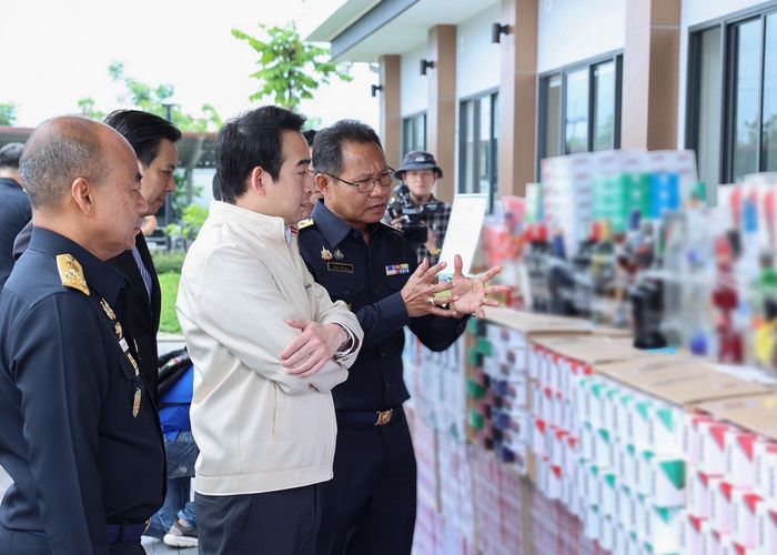 'เผ่าภูมิ' ขับเคลื่อนนโยบาย Zero Tolerance : สินค้าหลีกเลี่ยงภาษีสรรพสามิตต้องเป็นศูนย์ ปราบบุหรี่เถื่อนยึดของกลางกว่า 35,000 ซอง
