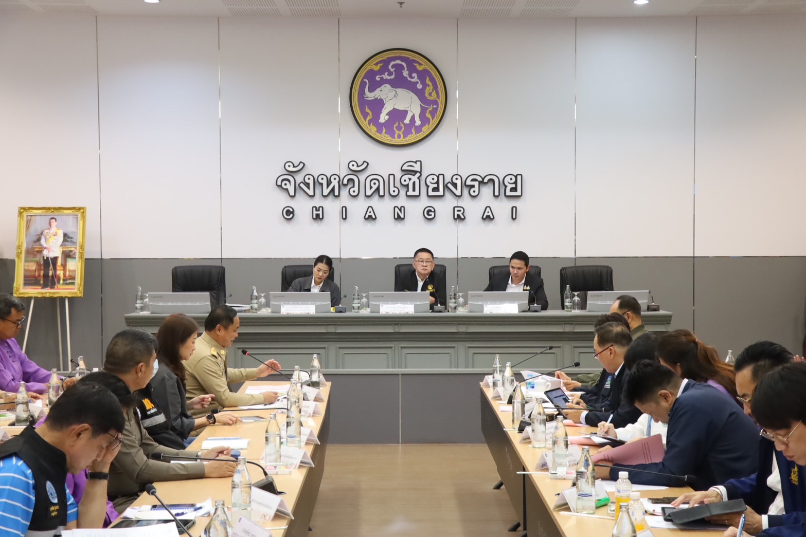 ติดตามแก้ปัญหาสารปนเปื้อนแม่น้ำกก