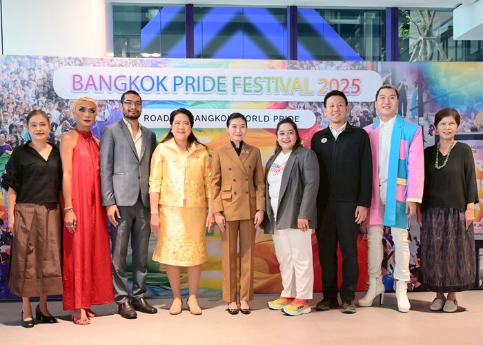 'จิราพร' ร่วมแถลงข่าว Bangkok Pride Festival 2025 เชิญร่วมขบวนแห่งความหลากหลาย 1 มิ.ย.นี้