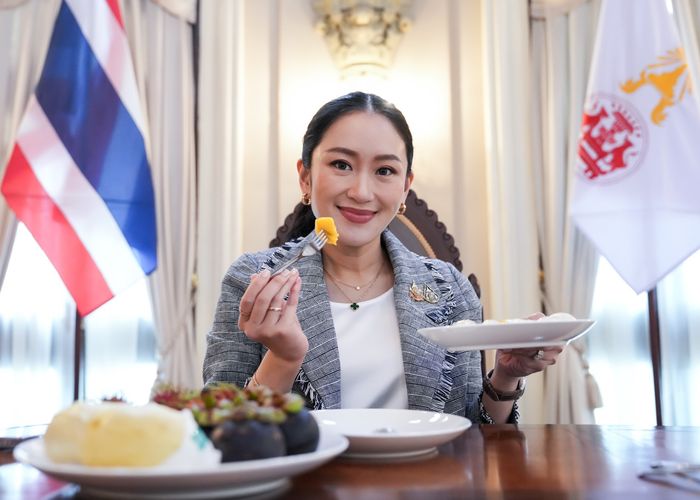 นายกฯแพทองธาร เชิญชวนประชาชนอุดหนุนผลไม้ไทยตามฤดูกาล สนับสนุนเกษตรกรไทย