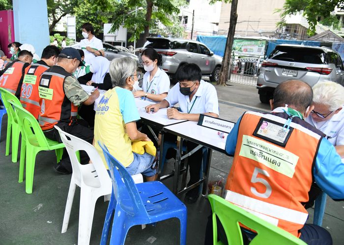 กทม. ชวนพี่วินตรวจสุขภาพในงาน “วินสีขาว” เสริมความรู้ขับขี่ปลอดภัย สร้างความมั่นใจให้ผู้โดยสาร