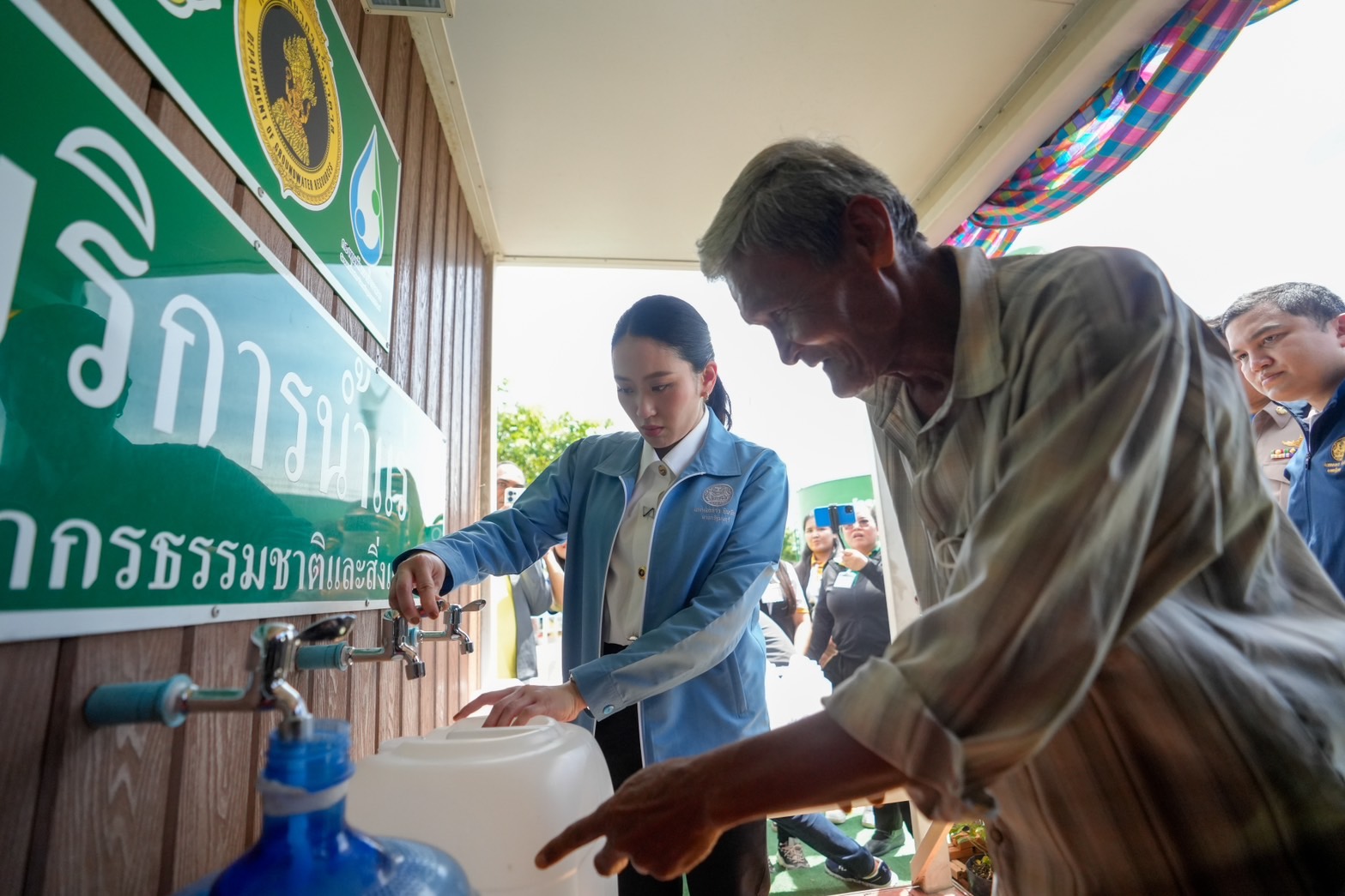 นายกรัฐมนตรี แพทองธาร ชินวัตร เยี่ยมชมโครงการจัดหาน้ำบาดาล