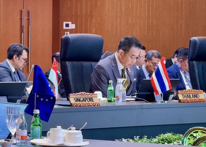 'มาริษ' รมว.กต.ร่วมประชุมรัฐมนตรีต่างประเทศอาเซียน-สหภาพยุโรป เสริมสร้างความร่วมมือด้านพลังงาน ความมั่นคงไซเบอร์