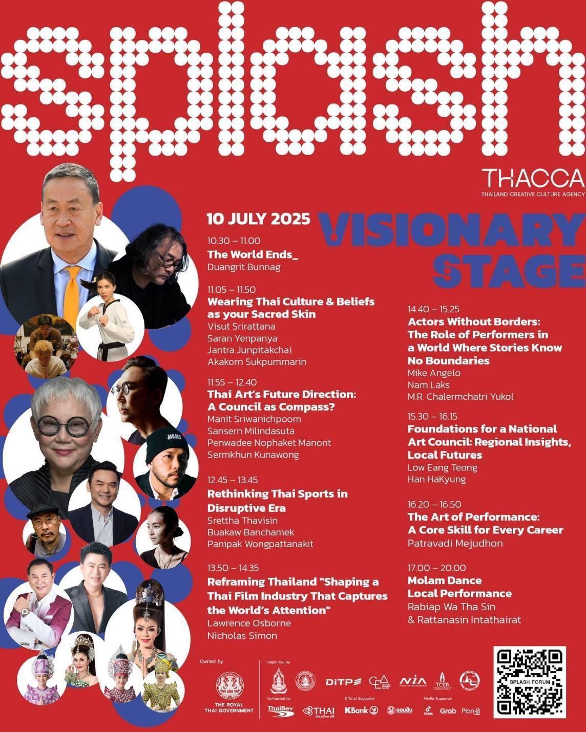 แพทองธาร-ทักษิณ-เศรษฐาSPLASH – Soft Power Forum 2025
