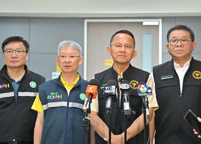 ‘สมศักดิ์’ เผย ยังมีน้ำท่วม 5 จังหวัด ให้ผู้ตรวจฯ ติดตามสถานการณ์พร้อมสนับสนุนให้หน่วยบริการในพื้นที่ดูแลประชาชนได้ต่อเนื่อง