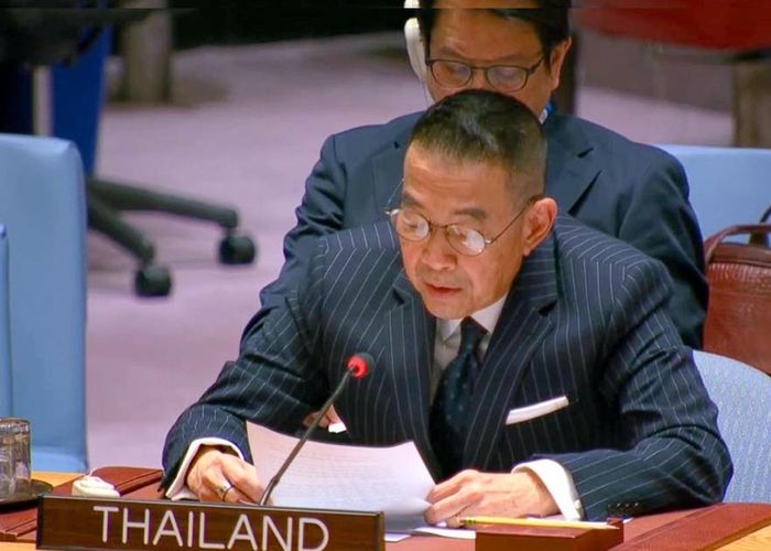 'มาริษ' กล่าวถ้อยแถลงในนามประเทศไทย ในการอภิปรายแบบเปิด หัวข้อการส่งเสริมสันติภาพและความมั่นคงระหว่างประเทศ