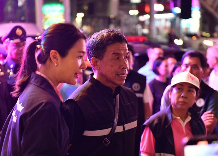 'ธีรรัตน์-ชัชชาติ' ลุยตรวจ สุขุมวิท ตามนโยบาย 'สุขุมวิทโมเดล' ยกระดับความปลอดภัย