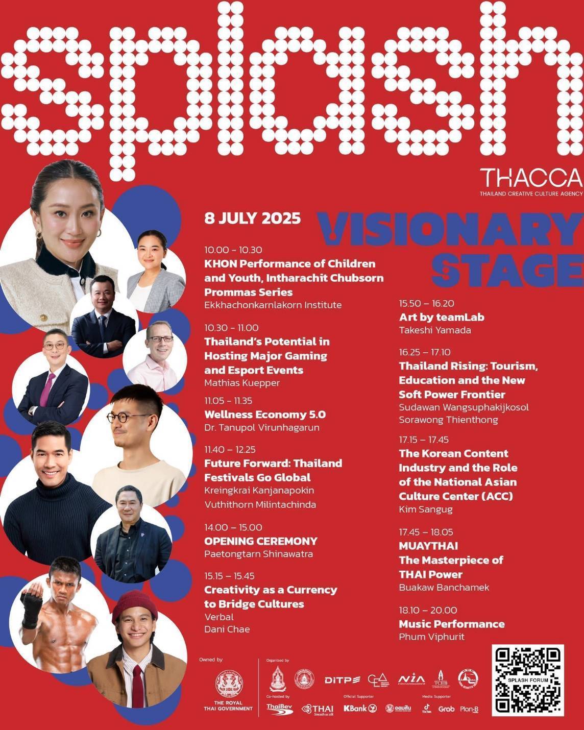 แพทองธาร-ทักษิณ-เศรษฐาSPLASH – Soft Power Forum 2025