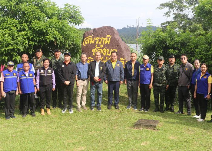 'ทวี' ลงพื้นที่ชายแดน จ.อุบลราชธานี ขอบคุณเจ้าหน้าที่ทหารไทย ปกป้องอธิปไตย-รักษาเกียรติภูมิของประเทศ