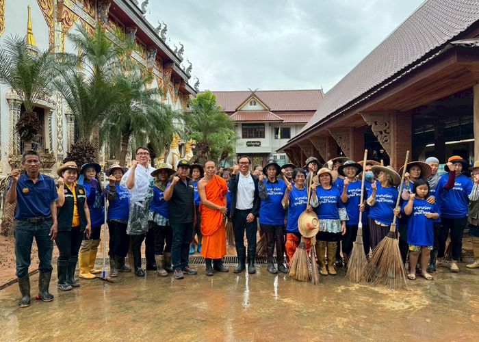 มูลนิธิไทยคม ลงพื้นที่ช่วยเหลือผู้ประสบภัยน้ำท่วม อำเภอเวียงสา จังหวัดน่าน 1-3 ส.ค. 2568