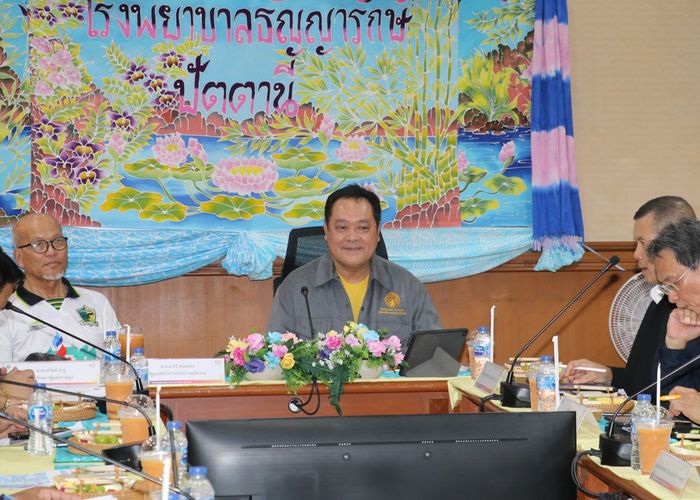 'ทวี' ลงพื้นที่ตรวจราชการปัตตานี มอบนโยบาย โรงพยาบาลธัญญารักษ์ปัตตานี มุ่งบำบัดฟื้นฟูผู้ติดยาเสพติดกลับคืนสู่สังคม