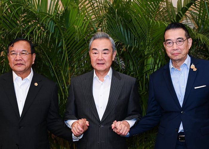 “มาริษ” ร่วมถก 3 ฝ่าย จีน-ไทย-กัมพูชา ขอบคุณจีนสนับสนุนการแก้ปัญหาไทย-กัมพูชาอย่างสันติ