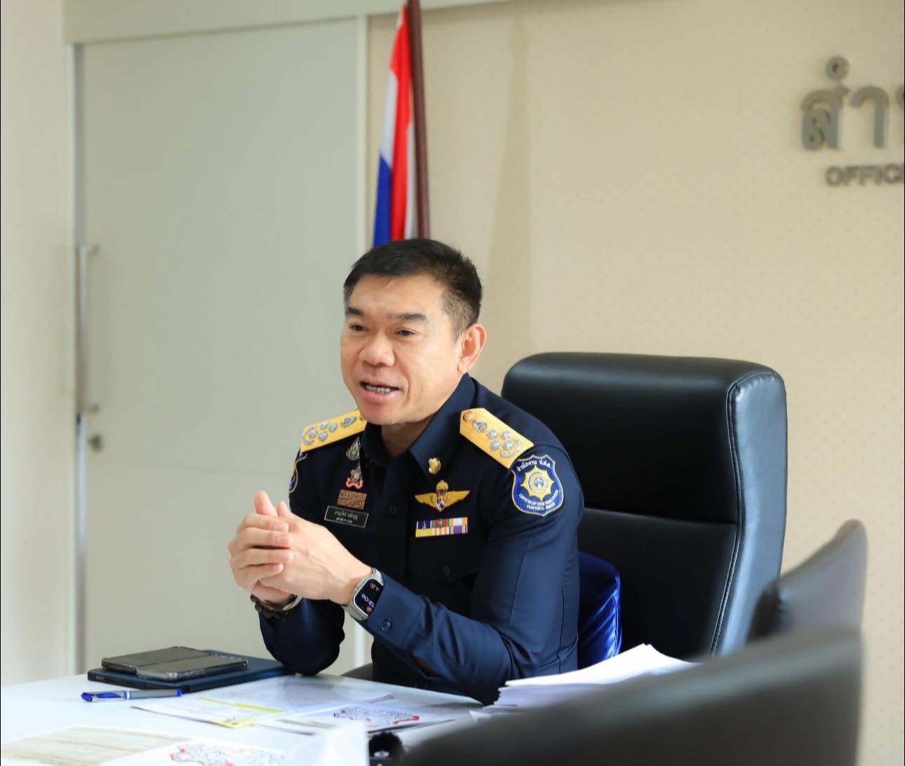 พลตำรวจโท ภาณุรัตน์ หลักบุญ เลขาธิการ ปปส