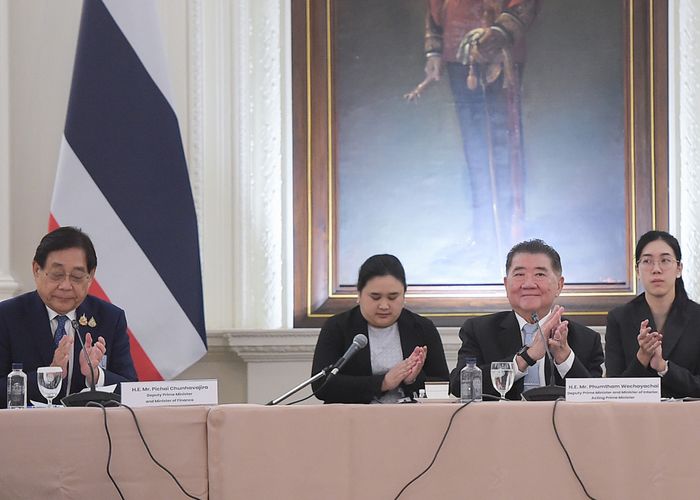 แถลงผลสำเร็จการหารือภาคเอกชนชั้นนำระดับโลก ลงทุนในไทยกว่า 5.5 แสนล้านบาท ในช่วง 2 ปี