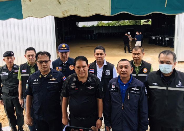 DSI สนธิกำลัง ปปส.ภาค 6 กรมโรงงานอุตสาหกรรม ตรวจสอบของกลางสารเคมี 805 ตัน มูลค่ากว่า 67 ล้านบาท หวั่นดัดแปลงเป็นสารตั้งต้นผลิตยาเสพติด