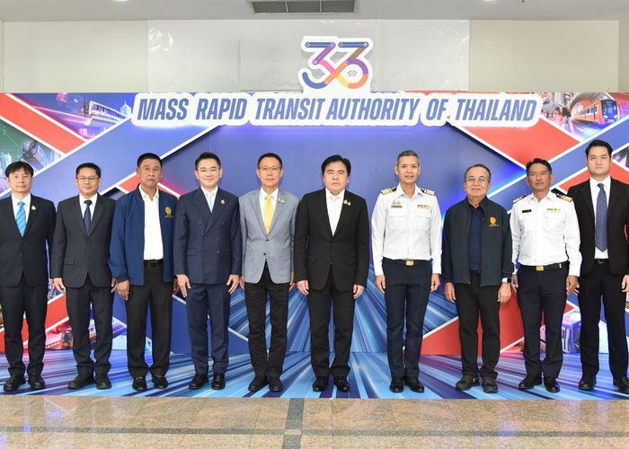 33 ปี รฟม. 'สุรพงษ์' เน้นย้ำพัฒนาโครงข่ายรถไฟฟ้า ยกระดับคุณภาพชีวิตประชาชน รองรับมาตรการ 20 บาทตลอดสาย