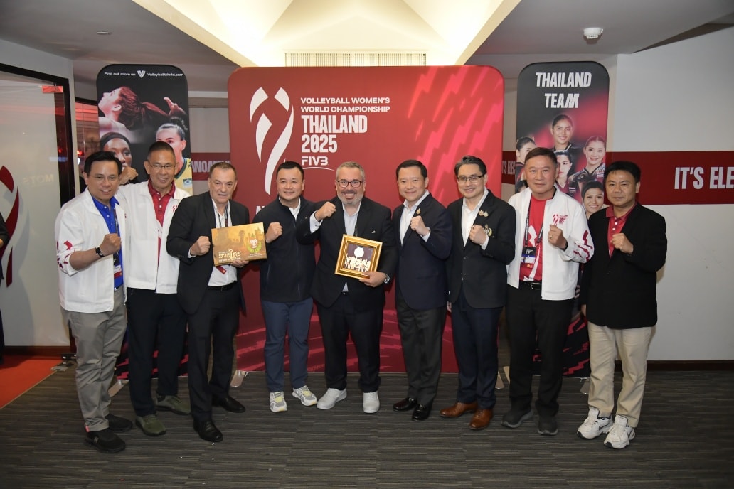 สรวงศ์ เทียนทอง รัฐมนตรีว่าการกระทรวงการท่องเที่ยวและกีฬา FIVB Volleyball Women’s World Championship 2025