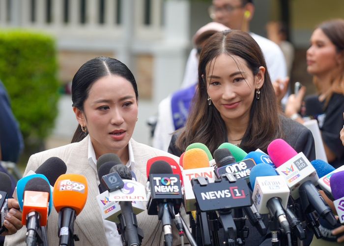 'แพทองธาร' เปิดใจหลังเยี่ยม 'ทักษิณ' เผยจิตใจเข้มแข็ง กำลังใจดี ทราบมีประชาชนมาให้กำลังใจหน้าเรือนจำ