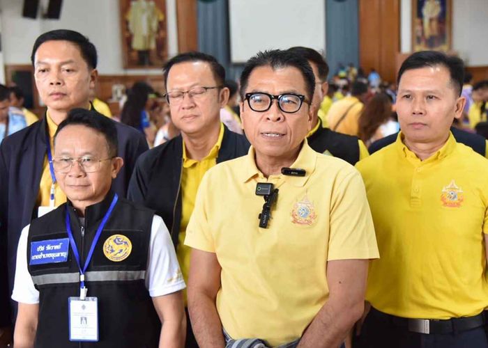 'แสวง บุญมี' เลขาธิการ กกต. ลงพื้นที่ติดตามความพร้อมจัดการเลือกตั้ง สส. จังหวัดศรีสะเกษ เขต 5 ในวันที่ 28 ก.ย.2568