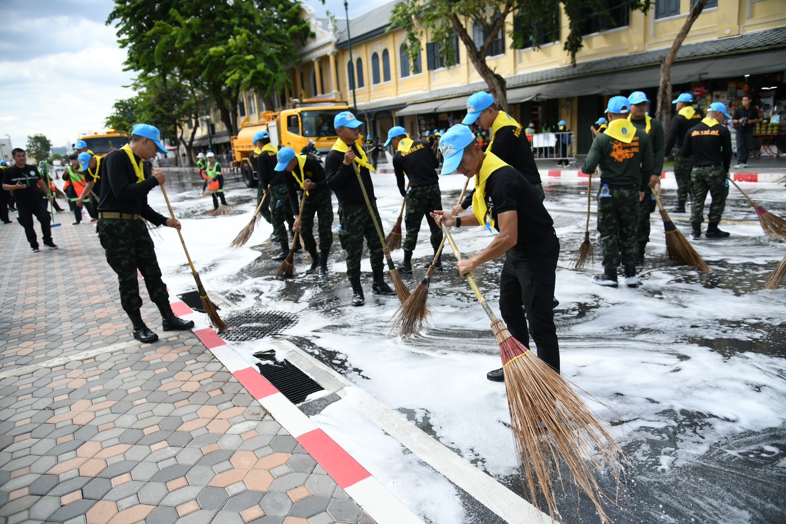 เตรียมความพร้อมเส้นทางเคลื่อนพระบรมศพ
