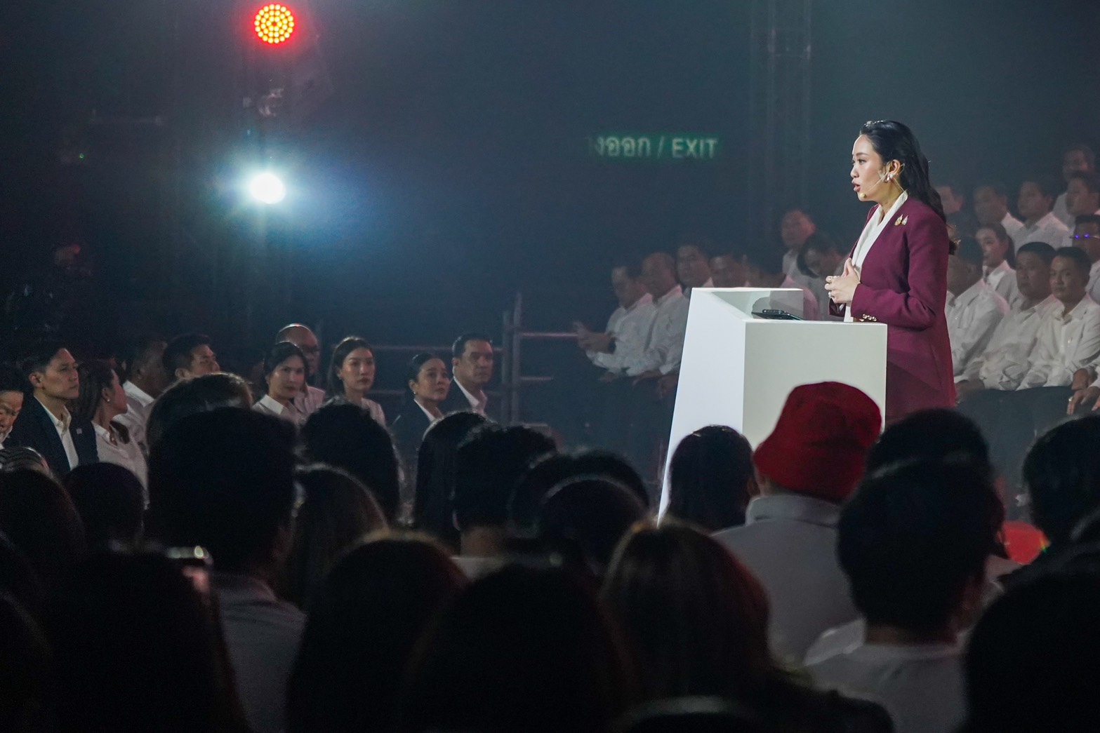 แพทองธาร ชินวัตร หัวหน้าพรรคเพื่อไทย