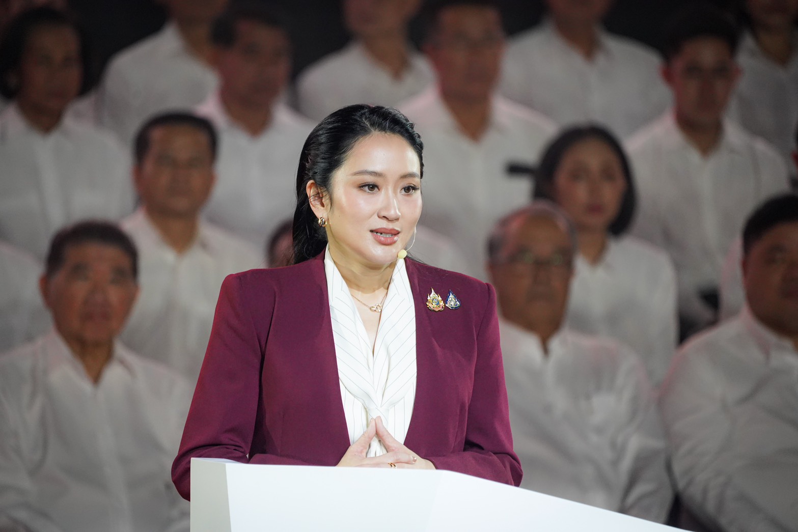 แพทองธาร ชินวัตร หัวหน้าพรรคเพื่อไทย