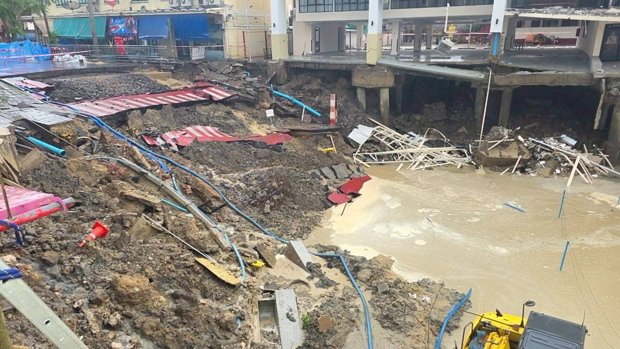 ชัชชาติ ติดตามการแก้ปัญหาถนนสามเสนทรุด