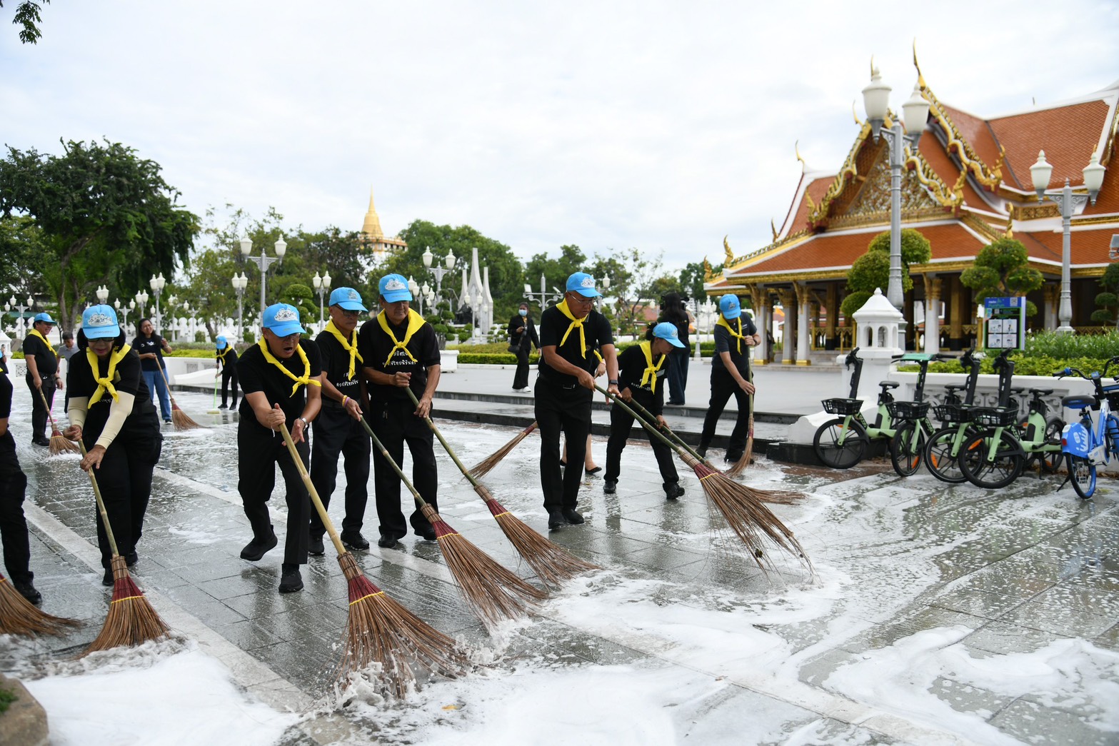 เตรียมความพร้อมเส้นทางเคลื่อนพระบรมศพ