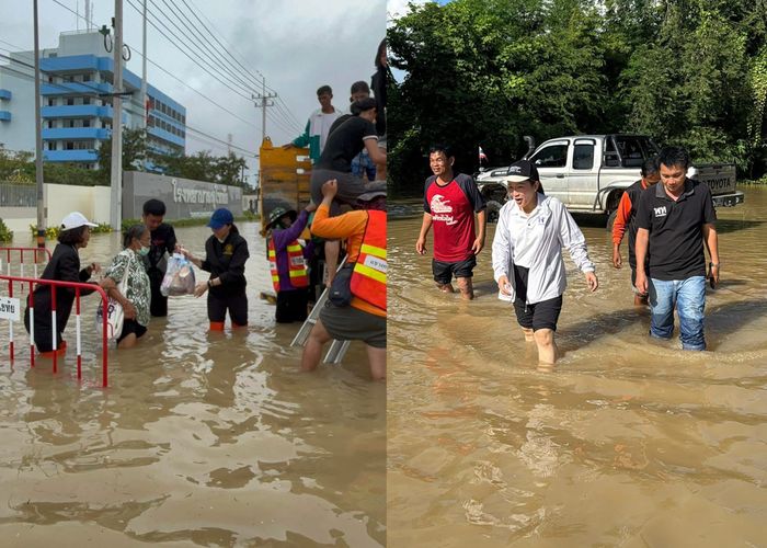 'สมศักดิ์' กำชับ 2 ส.ส.สุโขทัย เพื่อไทย ลงพื้นที่ติดตามน้ำท่วมใกล้ชิด ให้เร่งประสาน อบจ.สุโขทัย-ท้องถิ่น บูรณาการแก้ปัญหา
