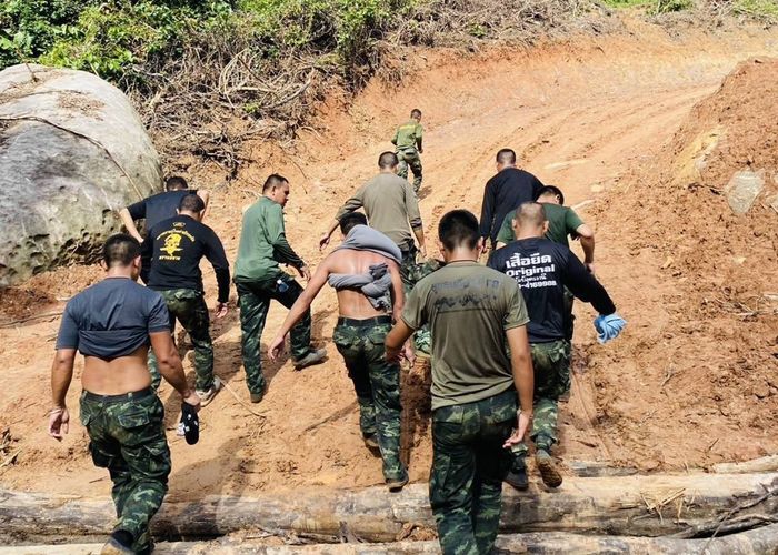 กองทัพบกเผย กำลังพลเหยียบกับระเบิดบริเวณพื้นที่ห้วยตามาเรีย จ.ศรีสะเกษ บาดเจ็บ 2 นาย