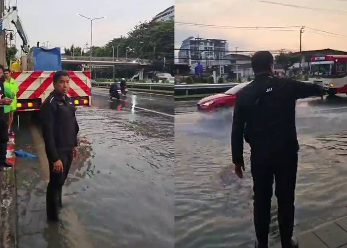 'ฝนถล่มกรุงกลางดึก' กทม.หนักสุดที่ปทุมวัน 111 มม. เร่งระบายน้ำ เช้านี้เหลือท่วมเพียง 5 จุด