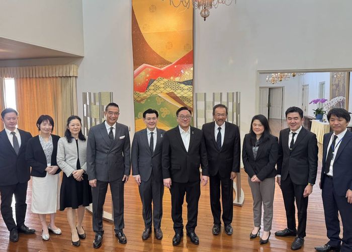 กก.บห.เพื่อไทยชุดใหม่ ร่วมมื้อเที่ยง 'ทูตญี่ปุ่น' กระชับความสัมพันธ์ 2 ประเทศ ชี้มูลค่าลงทุนญี่ปุ่นสูงสุดในไทย