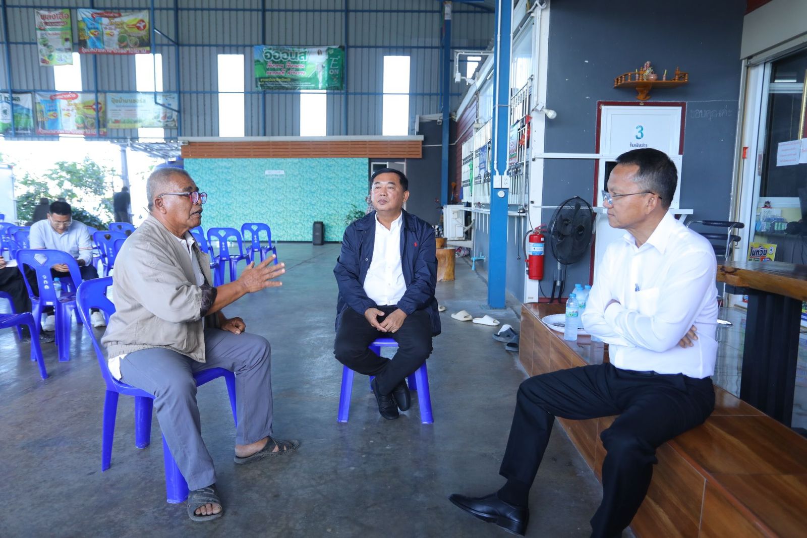 สมศักดิ์ เทพสุทิน ลงพื้นที่ อยุธยา 