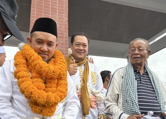 'พ.ต.อ.ทวี' ประกาศปักธงนราธิวาสยกจังหวัด ชูแก้รัฐธรรมนูญ-ปลดหนี้ สู้การเมืองใช้เงิน