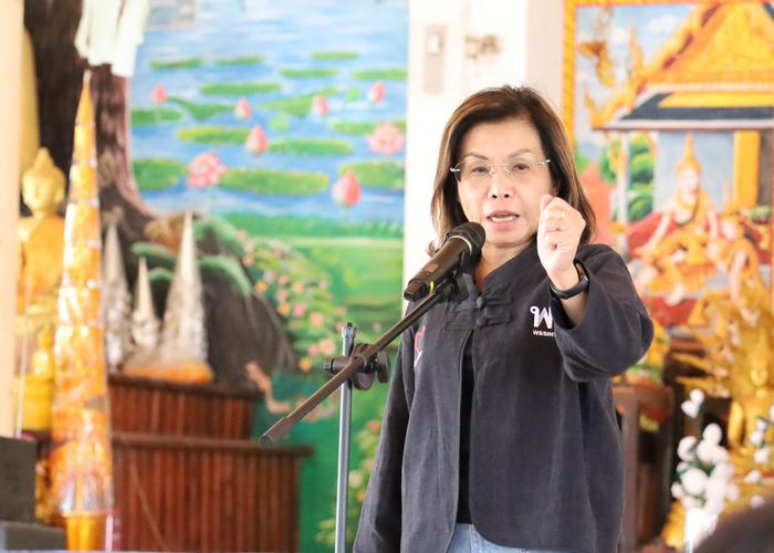 'มนพร' ย้ำเงินหมื่นดิจิทัลวอลเล็ต ถูกตีตกเพราะรัฐบาลเสียงข้างน้อย เปลี่ยนงบประมาณเป็นโครงการคนละครึ่ง