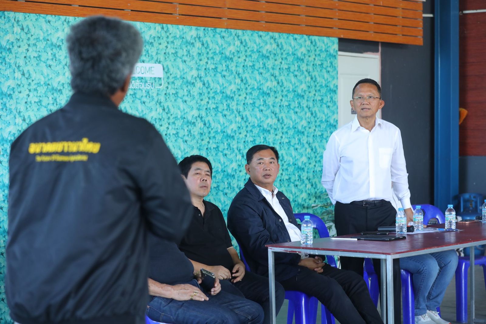 สมศักดิ์ เทพสุทิน ลงพื้นที่ อยุธยา 