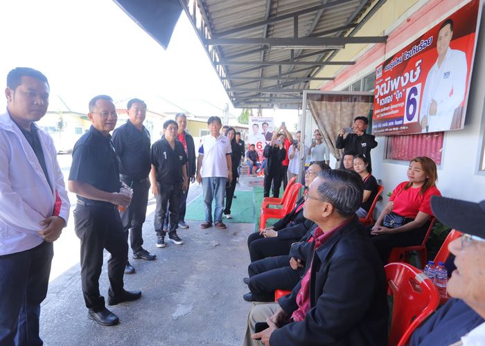 'สมศักดิ์' พบ 'วุฒิพงษ์ พวงทอง' อยุธยา เขต 2 ย้ำ 2 นโยบายเพื่อเกษตรกรไทยไร้จน เพื่อไทยทำได้