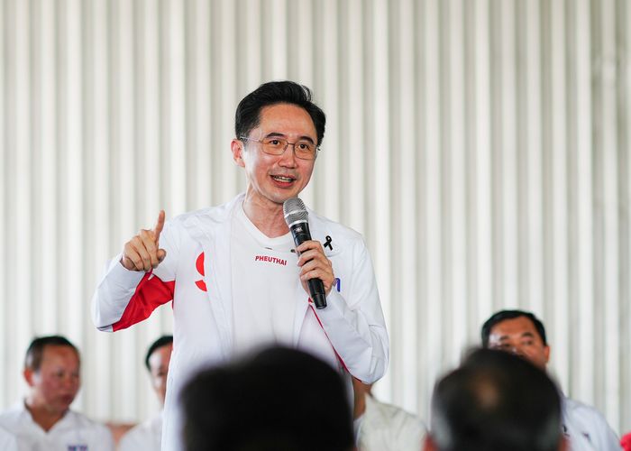 ‘ยศชนัน-จุลพันธ์’ พร้อมผู้สมัคร สส. 3 จังหวัด พบเกษตรกรชาวนาอยุธยา-ปทุมธานี-นนทบุรี