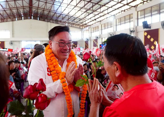 ลูกอ้อนหัวหน้าหนิม 'จุลพันธ์' โพสต์ ‘ฝากจาวเจียงใหม่ กาเพื่อไทยตึงคนตึงพรรคเน้อ’ ก่อนลุยหาเสียงภาคตะวันออกต่อ
