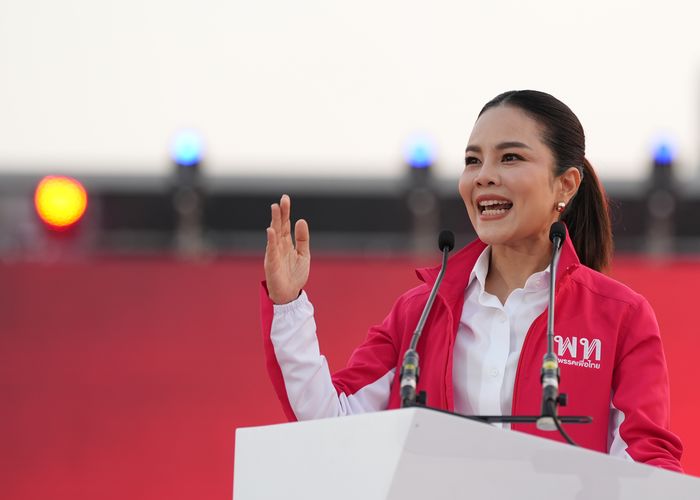 'ขัตติยา' ปราศรัยเดือดโต้ปมตระบัดสัตย์ ย้ำเพื่อไทยยอมเจ็บเพื่อประเทศเดินหน้า ยันเพื่อไทยคือทางเลือกที่ 'เป็นไปได้จริง'
