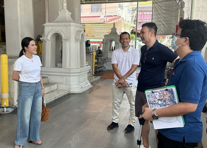 'สุภาภรณ์' เพื่อไทย ลุยพื้นที่ภาษีเจริญ พัฒนา 'เส้นทาง 5 วัด' ชู ไหว้พระดัง ขอพรดี มาที่ภาษีเจริญ