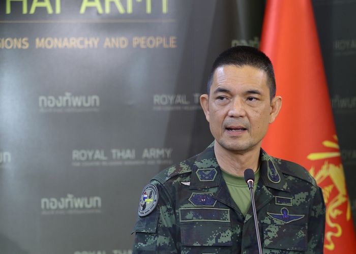 กองทัพบกแจงความคืบหน้าการจ่ายเงินเยียวยาตามมติ ครม. ของกำลังพลที่ได้รับบาดเจ็บและเสียชีวิตจากสถานการณ์ชายแดนไทย-กัมพูชา
