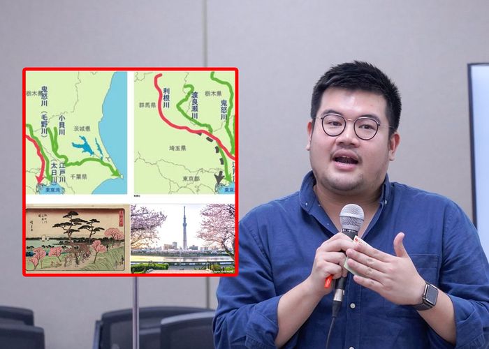 ถอดรหัสญี่ปุ่น 400 ปี! 'พีรวิชญ์' เล่าแนวคิด Living with Water 'เปลี่ยนจากต่อสู้ เป็นการอยู่ร่วมกันกับน้ำ'