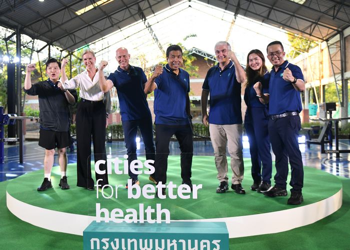 กทม. เปิดพื้นที่ออกกำลังกาย “Benchakitti Park for Better Health” ส่งเสริมคนเมืองสุขภาพดี ลดโรคอ้วน