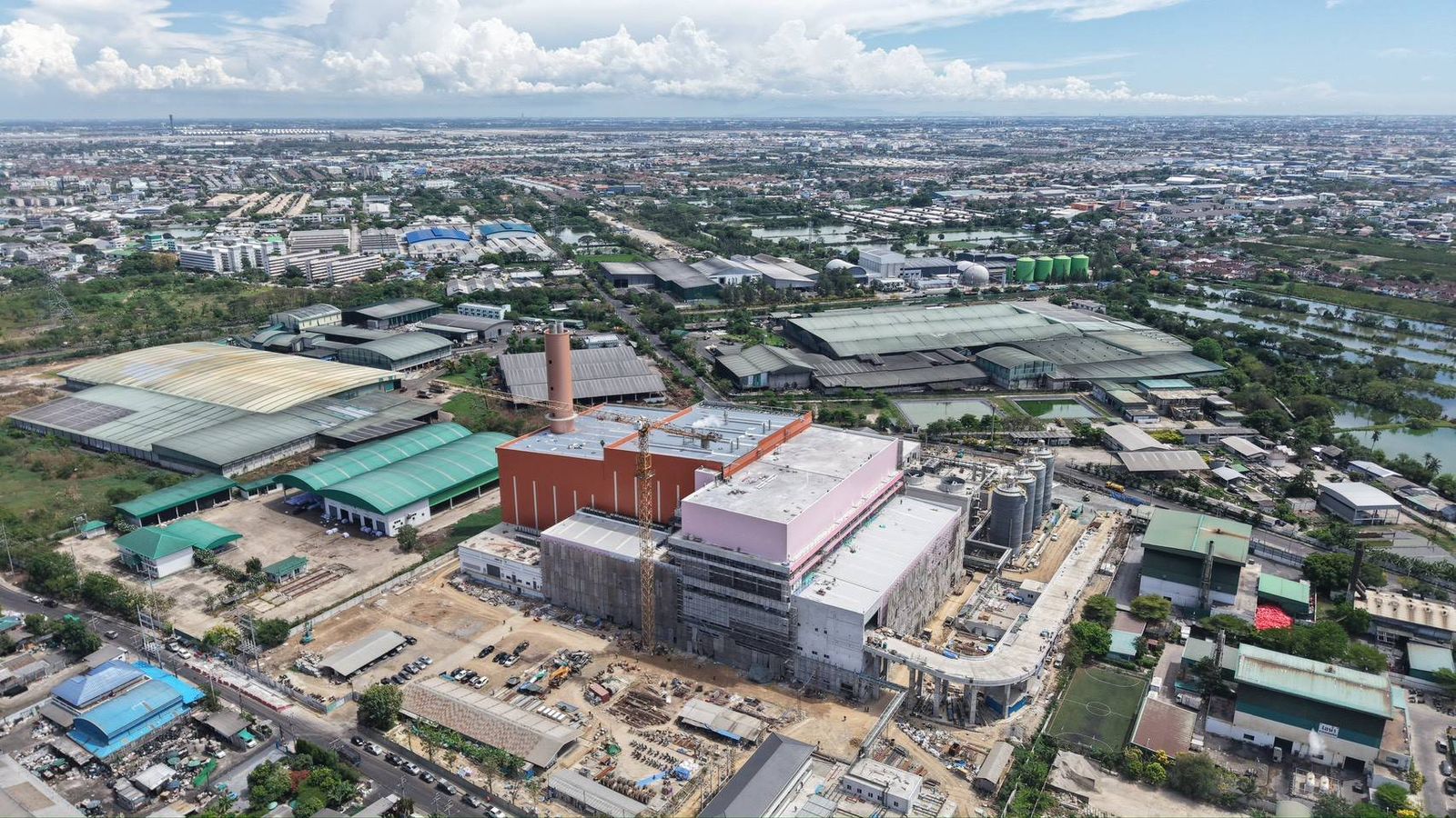 โรงงานกำจัดมูลฝอยผลิตพลังงานไฟฟ้า 1,000 ตัน อ่อนนุช