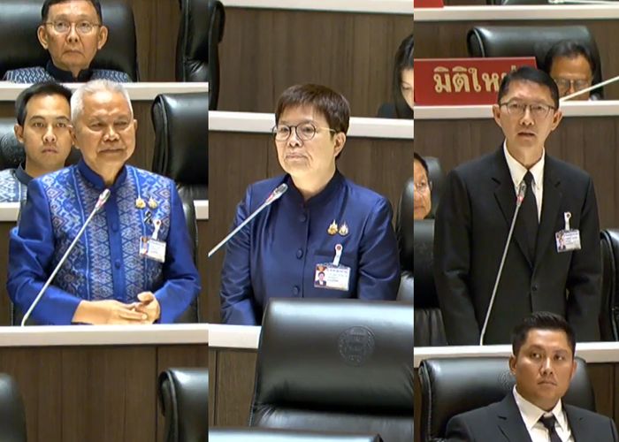 มติสภาฯ เลือก ‘โสภณ ซารัมย์’ ประธานสภาฯ ‘มัลลิกา จิระพันธุ์วาณิช’ รองประธานสภาฯ คนที่ 1 ‘เลิศศักดิ์ พัฒนชัยกุล’ นั่งรองประธานสภาฯ คนที่ 2