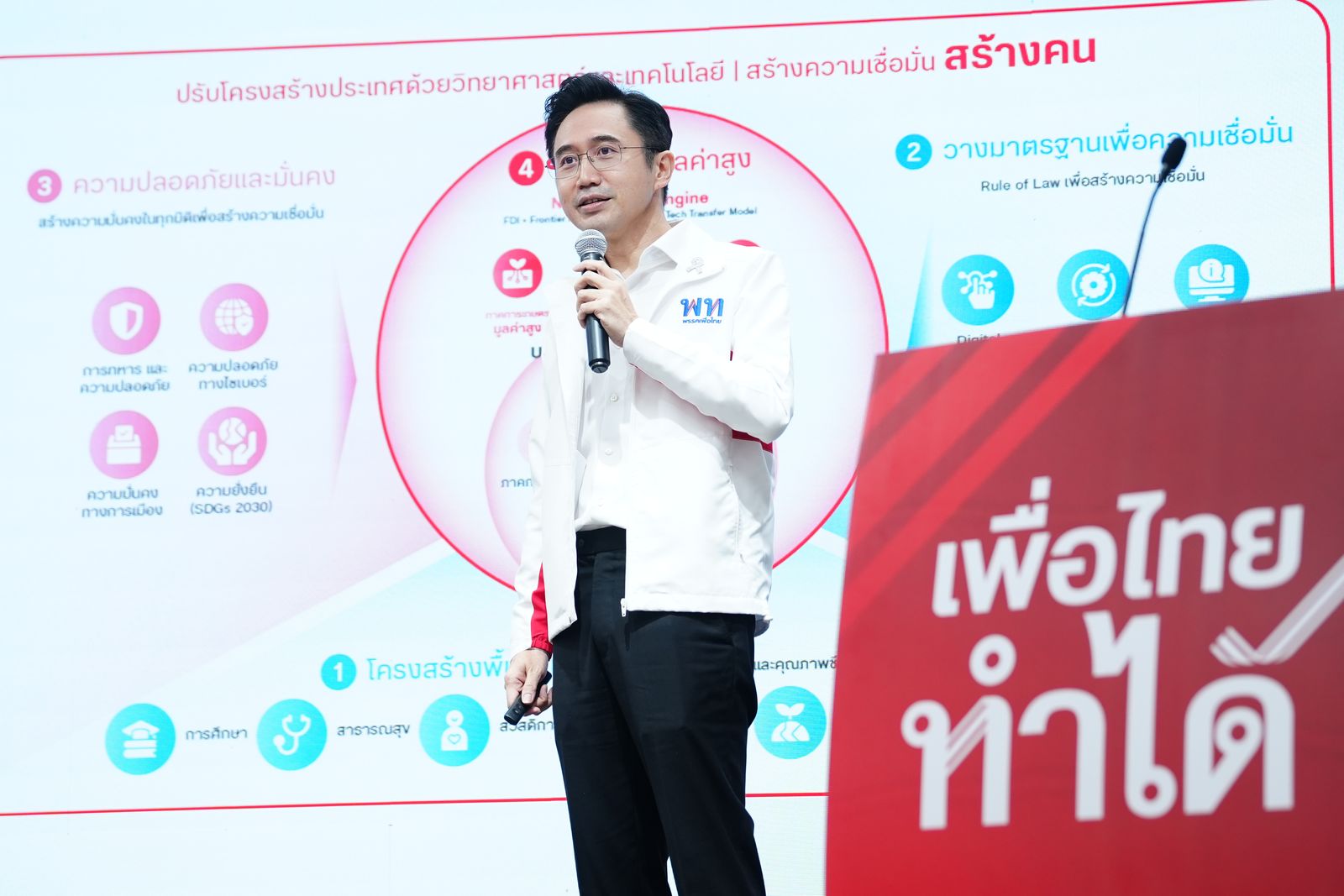 ยศชนัน วงศ์สวัสดิ์ พรรคเพื่อไทย ยุทธศาสตร์ สร้างทุนมนุษย์ 